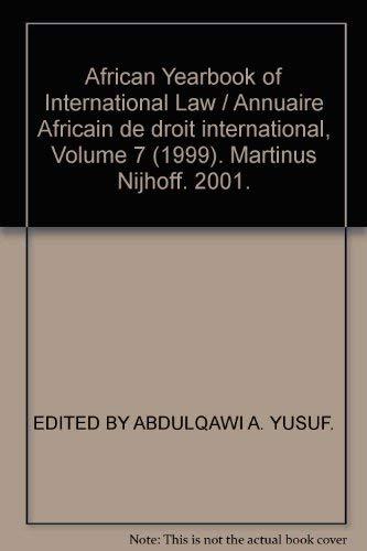 Algopix Similar Product 13 - African Yearbook of International Law