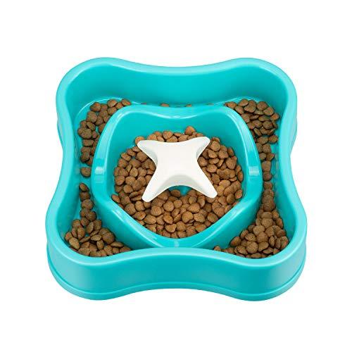 Algopix Similar Product 20 - IAMUQ Slow Feeders Health Dog Food Bowl
