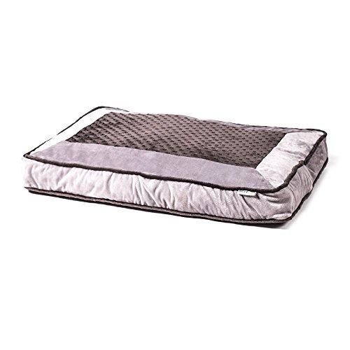 Algopix Similar Product 13 - Keet Midland Dog Bed, Charcoal, Medium