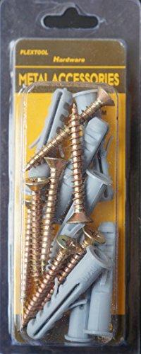 Algopix Similar Product 8 - Plextool Drywall Anchor and Screw Set