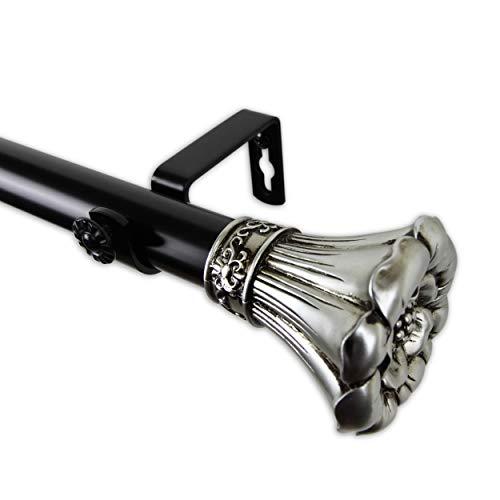 Algopix Similar Product 5 - Rod Desyne 1 Blossom Two Tone Curtain
