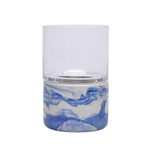 Algopix Similar Product 3 - Benzara Ceramic  Glass Hurricane