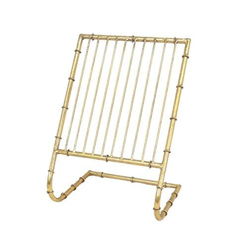 Algopix Similar Product 12 - Benzara Fabulous Metal Magazine Gold