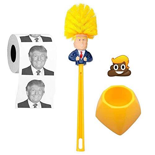 Algopix Similar Product 4 - Donald Trump Toilet Brush  Toilet
