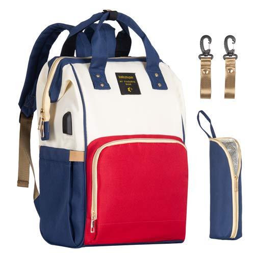 Algopix Similar Product 17 - Diaper Backpack with USB Charging