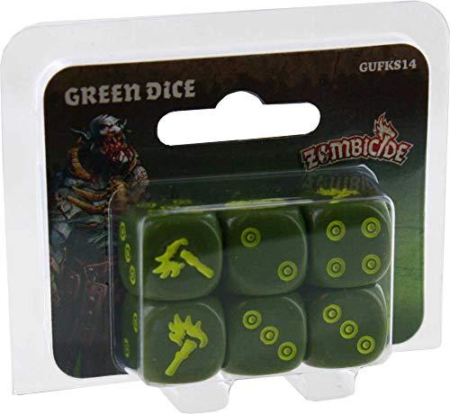Algopix Similar Product 8 - Guillotine Games Zombicide Green Dice