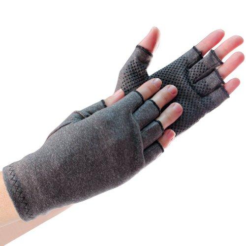 Algopix Similar Product 4 - Compression Gloves with Grips - Mens