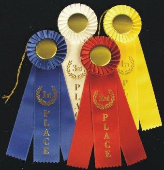 Algopix Similar Product 14 - Assistant Gold Rosette Ribbons  3