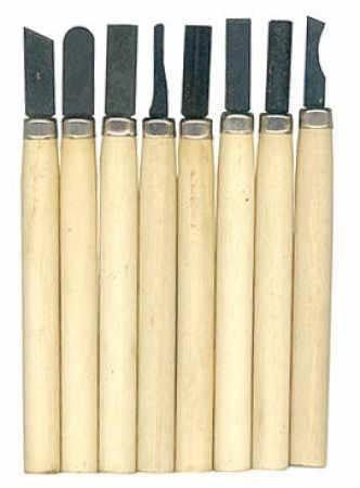 Algopix Similar Product 13 - 8 Piece Set of Brand New Wood Carving