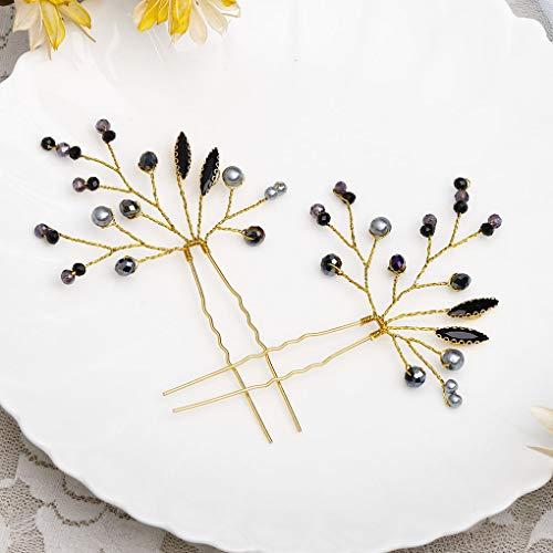 Algopix Similar Product 13 - Yean Baroque Vintage Bridal Hair Pins