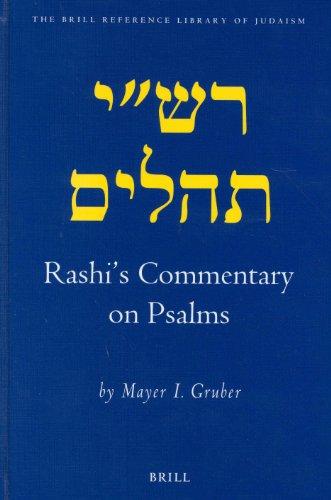 Algopix Similar Product 16 - Rashis Commentary on Psalms Brill