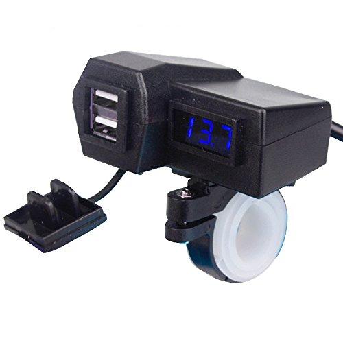 Algopix Similar Product 10 - ZYTC 2 in 1 Motorcycle Dual USB Phone