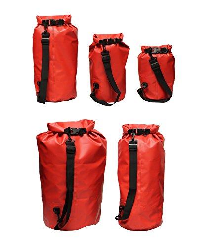 Algopix Similar Product 3 - Waterproof Dry Bag Backpack Red 20L