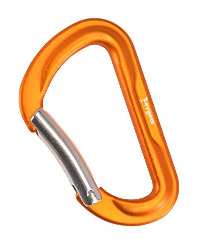 Algopix Similar Product 4 - Key Gear 1.0 Aluminum Carabineer, Orange