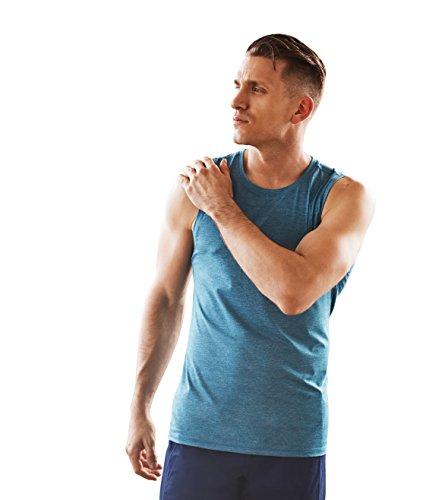 Algopix Similar Product 4 - Manduka Men Cross Train Tank Heather