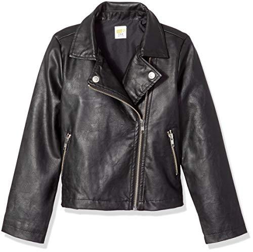 Algopix Similar Product 6 - Crazy 8 Girls Big Moto Jacket Black