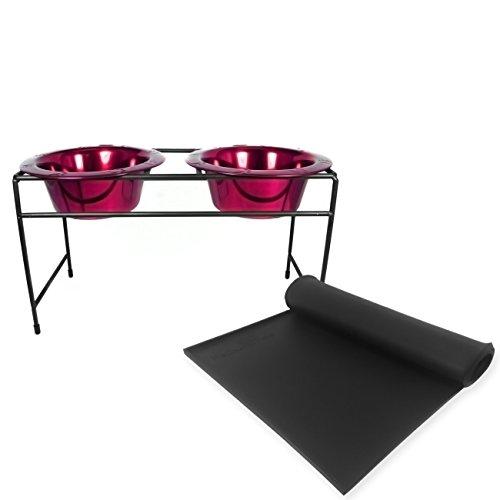 Algopix Similar Product 5 - Platinum Pets 2 Cup Modern Double