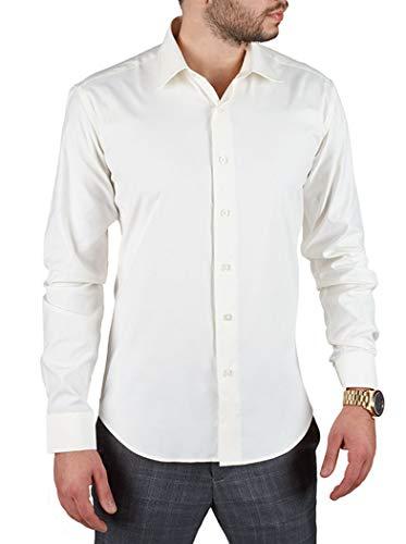 Algopix Similar Product 11 - Adolfo Mens Long Sleeve Cotton Blend