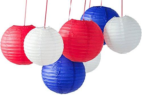 Algopix Similar Product 13 - Bobee Red White and Blue Paper