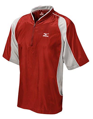 Algopix Similar Product 1 - Mizuno Protect Batting Jersey Red