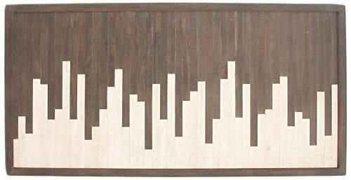 Algopix Similar Product 8 - Benzara Attractive Wood Wall Panel Décor