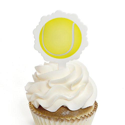 Algopix Similar Product 14 - You Got Served  Tennis  Cupcake Picks
