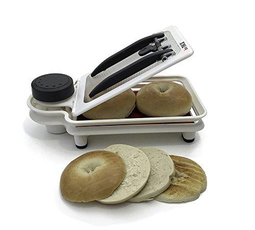 Algopix Similar Product 15 - Bagel Food Cutter Safely Holds Multiple