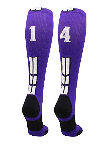 Algopix Similar Product 3 - MadSportsStuff Player Id Number Socks