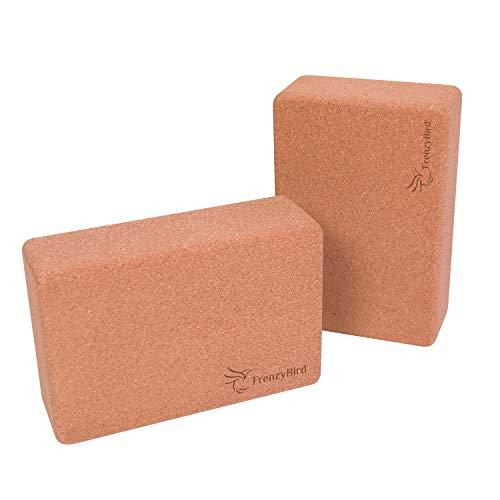 Algopix Similar Product 2 - FrenzyBird 5mm Natural Cork Yoga Mat
