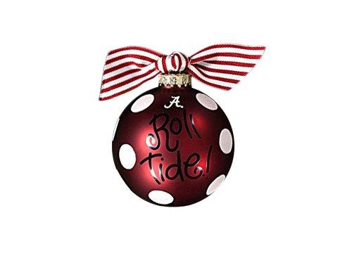 Algopix Similar Product 11 - Coton Colors Alabama Dot Glass Ornament