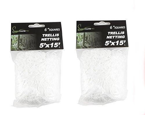 Algopix Similar Product 13 - Greenthumbpro 2pk Net Trellis Netting