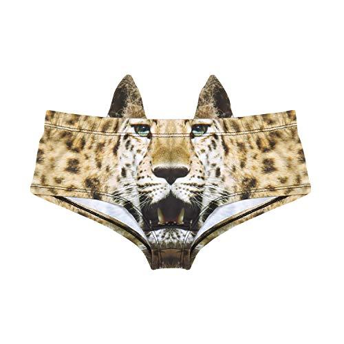 Algopix Similar Product 19 - WHAT ON EARTH Womens 3D Animal Face