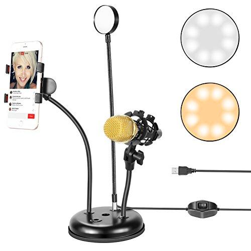 Algopix Similar Product 15 - Neewer Live Broadcast USB LED Selfie