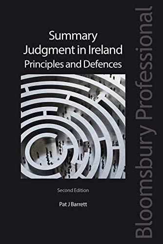 Algopix Similar Product 20 - Summary Judgment in Ireland Principles