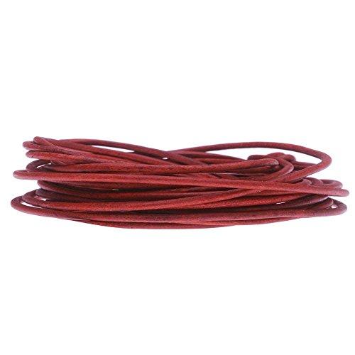 Algopix Similar Product 8 - Genuine Leather Cord Round 15mm by