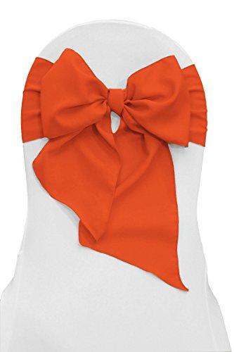 Algopix Similar Product 16 - LA Linen Polyester Poplin Chair Bow