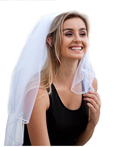 Algopix Similar Product 13 - Bachelorette Party Bride to Be Veil