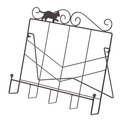 Algopix Similar Product 19 - Whimiscal Cat Cookbook Holder by Home