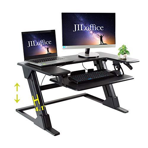 Algopix Similar Product 12 - JILoffice Height Adjustable Standing