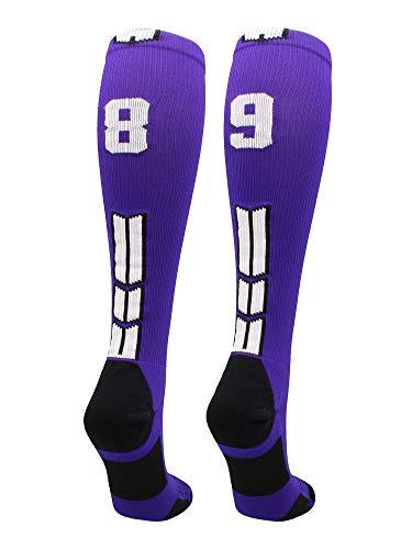 Algopix Similar Product 4 - MadSportsStuff Player Id Number Socks