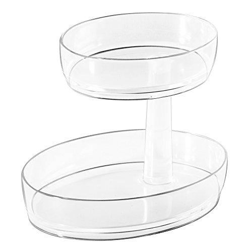 Algopix Similar Product 12 - InterDesign Clarity 2 Tier Vanity Tray
