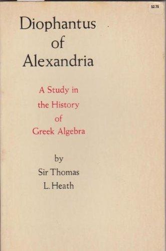 Algopix Similar Product 17 - Diophantus of Alexandria A Study in