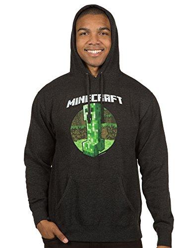 Algopix Similar Product 1 - JINX Minecraft Mens Retro Creeper