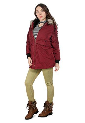 Algopix Similar Product 6 - LONDON RAG Women Jacket with Faux Fur