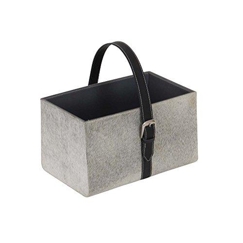 Algopix Similar Product 20 - Benzara Classic Leather Magazine Holder