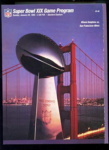 Algopix Similar Product 11 - 1985 Super Bowl XIX 19 Football Game
