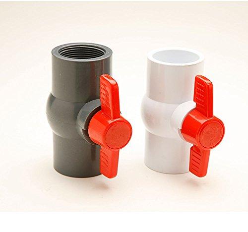 Algopix Similar Product 2 - Red Flag Products PVC Ball Valve Thread