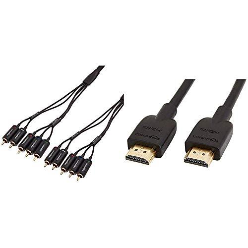 Algopix Similar Product 8 - AmazonBasics RCA Component Video Cable