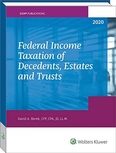 Algopix Similar Product 15 - Federal Income Taxation of Decedents
