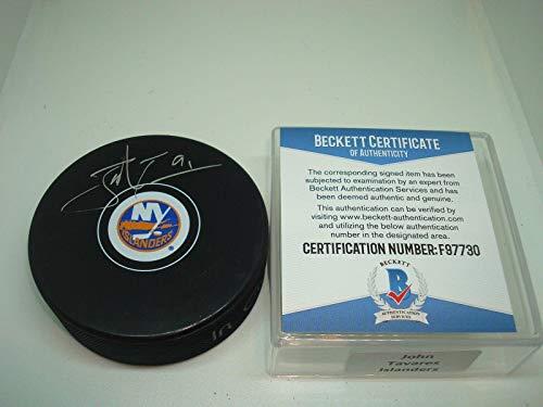 Algopix Similar Product 9 - Signed John Tavares Hockey Puck 